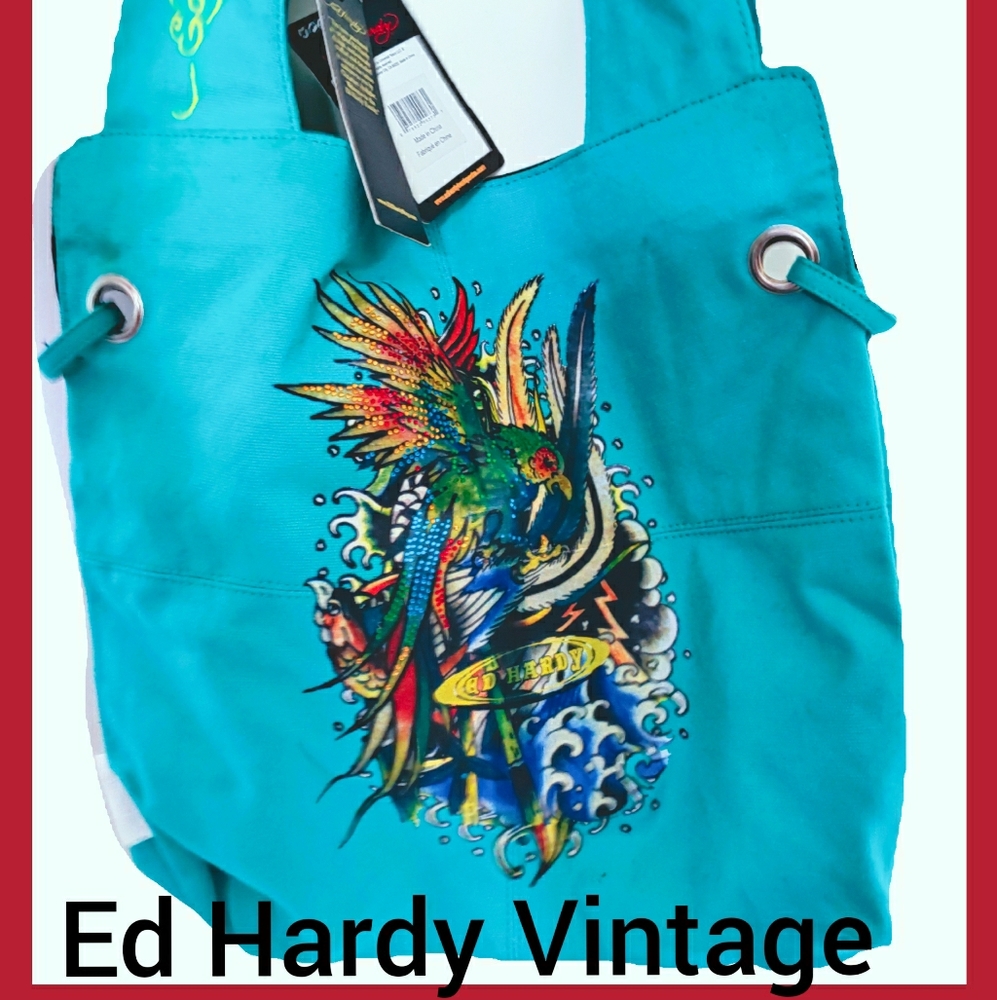 Ed Hardy VintagenTote Bag